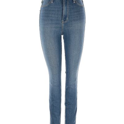 Hollister Women Blue Jeggings 1